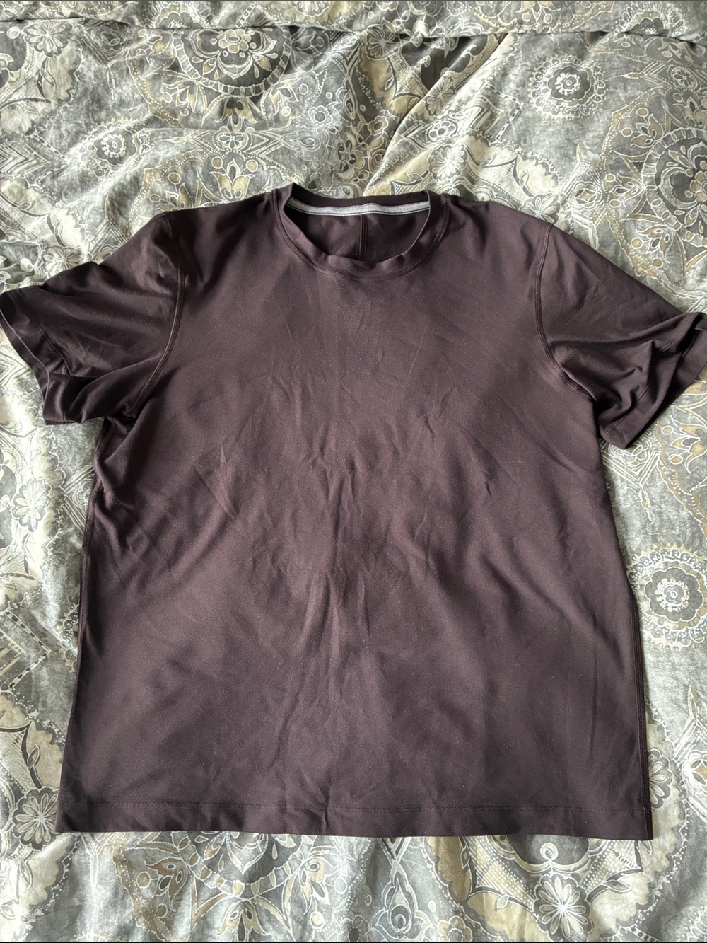 lululemon athletica Soft Jersey T-Shirt in Dark Burgundy